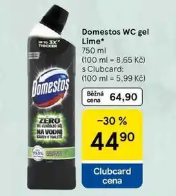 Tesco Domestos WC gel Lime, 750 ml nabídka