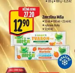 Albert Zmrzlina Míša 55 ml nabídka