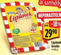 Albert Lipánek Gouda 100 g nabídka