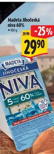 Albert Madeta Jihočeská niva 60% 100 g nabídka