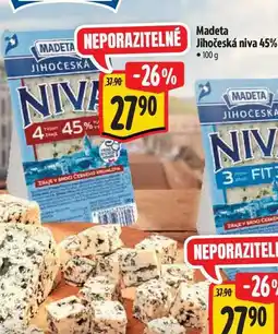 Albert Madeta Jihočeská niva 45% 100 g nabídka