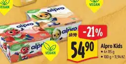 Albert Alpro Kids 4×115 g nabídka