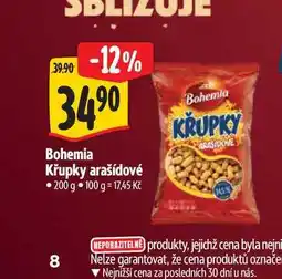 Albert Bohemia Křupky arašídové 200 g nabídka