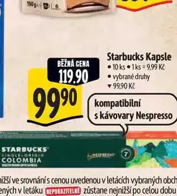 Albert Starbucks Kapsle 10 ks nabídka