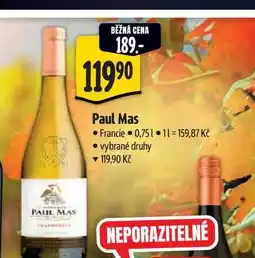 Albert Paul Mas 0,75 l nabídka