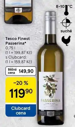 Tesco Tesco Finest Passerina, 0,75 l nabídka