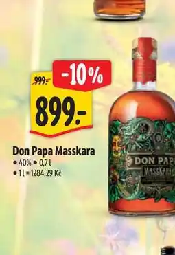 Albert Don Papa Masskara 0,7 l nabídka