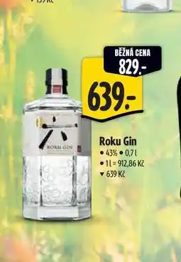 Albert Roku Gin 0,7 l nabídka