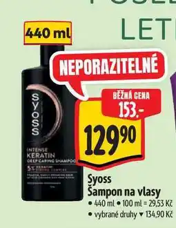 Albert Syoss Sampon na vlasy 440 ml ,90 Kč nabídka