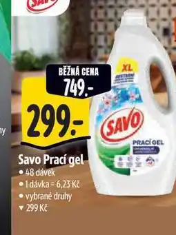 Albert Savo Prací gel 48 dávek nabídka