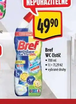Albert Bref WC čistič 700 ml nabídka