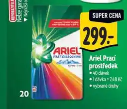 Albert Ariel Prací prostředek 40 dávek nabídka