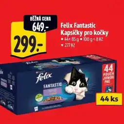 Albert Felix Fantastic Kapsičky pro kočky 44× 85 g nabídka