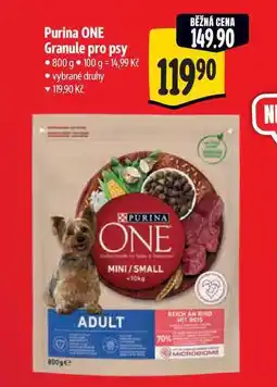Albert Purina One krmivo pro psy 800g nabídka