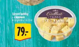 Albert Sýrové kostky s kmínem 120 g nabídka