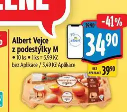 Albert Albert Vejce z podestýlky M 10 ks nabídka