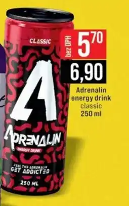 Jip Adrenalin energy drink classic nabídka