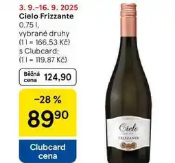 Tesco Cielo Frizzante, 0.75 l nabídka