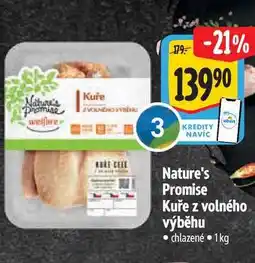 Albert Nature's Promise Kuře z volného výběhu 1kg nabídka