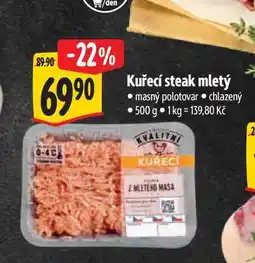 Albert Kuřecí steak mletý 500 g nabídka