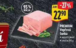 Albert PREMIUM Vepřová šunka 100 g nabídka