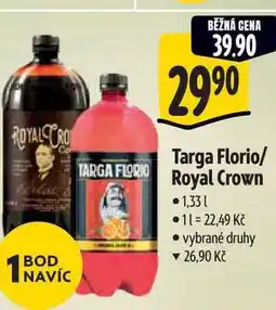 Albert Targa Florio/ Royal Crown 1,33 l nabídka