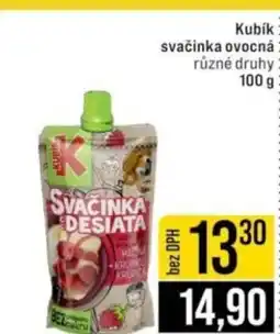 Jip Kubík svačinka ovocná nabídka