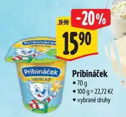 Albert Pribináček 70 g nabídka