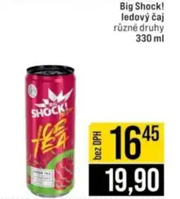 Jip Big Shock! ledový čaj nabídka