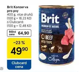 Tesco Brit Konzerva pro psy, 400 g nabídka