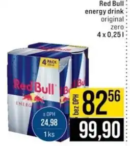 Jip Red Bull energy drink original zero nabídka