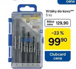 Tesco Vrtáky do kovu, 5 ks nabídka