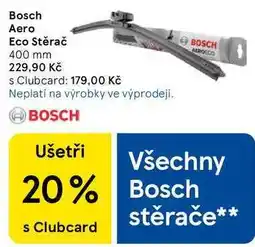 Tesco Bosch Aero Eco Stěrač 400 mm nabídka