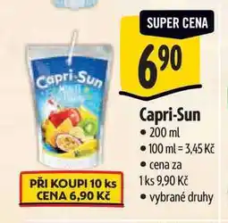 Albert Capri-Sun 200 ml nabídka