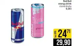 Jip Red Bull energy drink nabídka