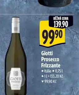 Albert Giotti Prosecco Frizzante 0,75 l nabídka