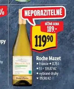 Albert Roche Mazet 0,75 l nabídka
