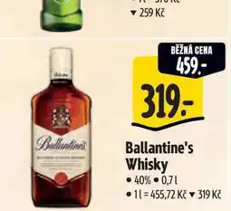 Albert Ballantine's Whisky • 40% 0,71 ⚫11 455,72 Kč 319 Kč nabídka