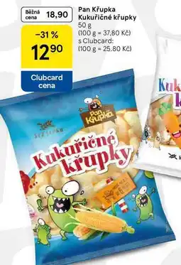 Tesco Pan Křupka Kukuřičné křupky, 50 g nabídka