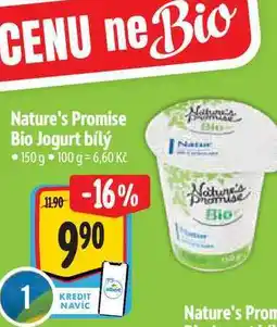 Albert Nature's Promise Bio Jogurt bílý 150 g nabídka