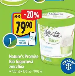 Albert Nature's Promise Bio Jogurtová zmrzlina 420 ml nabídka