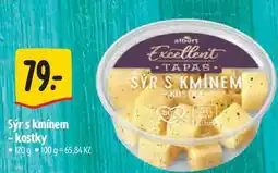 Albert Sýr s kmínem - kostky 120 g nabídka