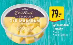 Albert Sýr Maasdam - kostky 120 g nabídka