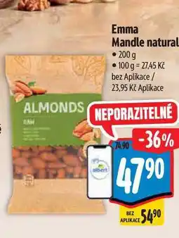 Albert Emma Mandle natural 200 g nabídka