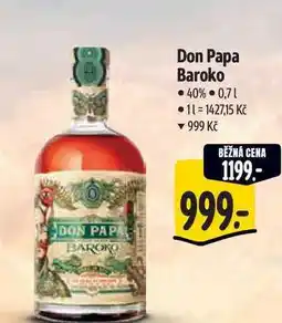 Albert Don Papa Baroko 40% 0,7 l nabídka
