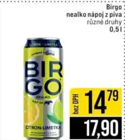 Jip Birgo nealko nápoj z piva nabídka