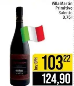 Jip Villa Martin Primitivo Salento nabídka