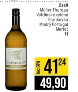Jip Müller Thurgau Veltlínské zelené nabídka