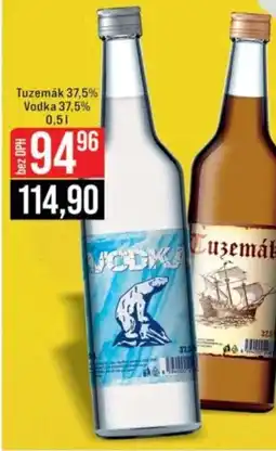 Jip Tuzemák 37,5% Vodka 37,5% nabídka