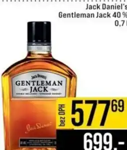 Jip Jack Daniel's Gentleman Jack 40% nabídka